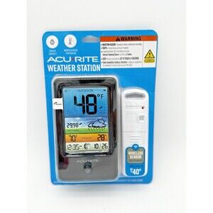 AcuRite Color Weather Station w/Remote Sensor Temperature, Humidity LCD Screen